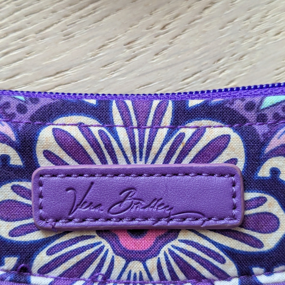 Vera Bradley Purple Floral Crossbody Bag - Picture 2 of 5